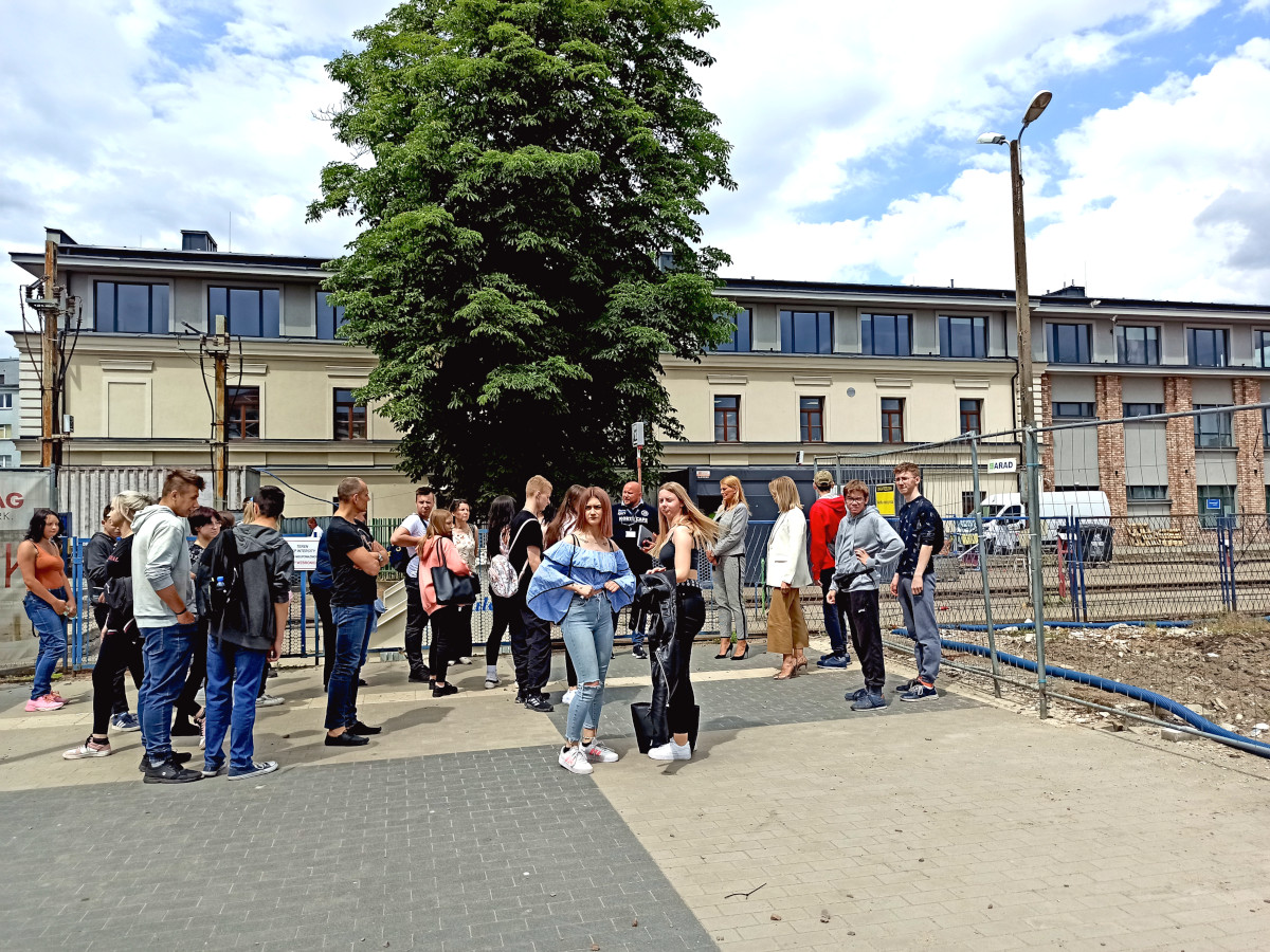 Białystok: Wizyta studyjna uczestników OHP w Sekcji PKP Intercity