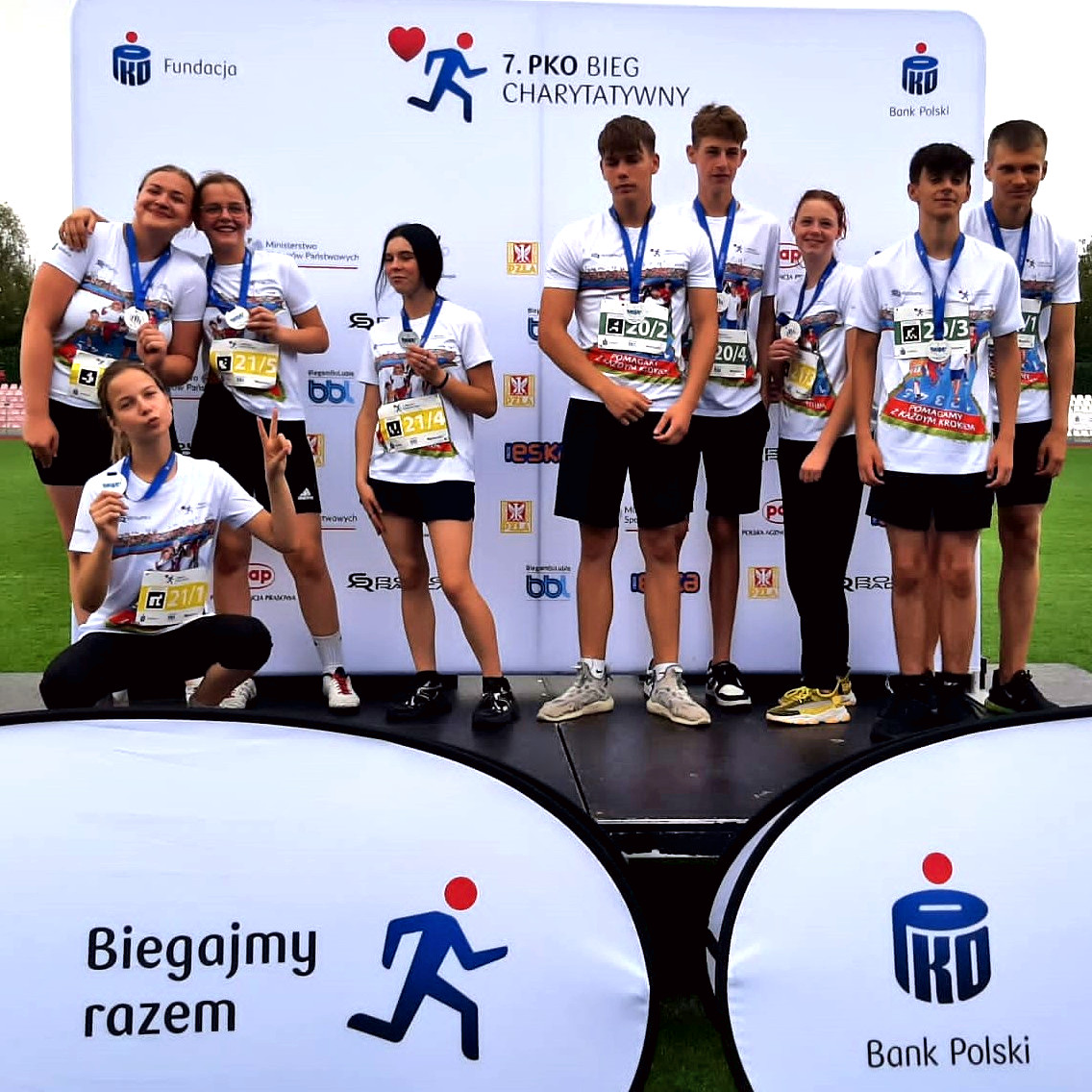 Łomża: 7 bieg charytatywny PKO BP „Pomagamy z każdym krokiem”