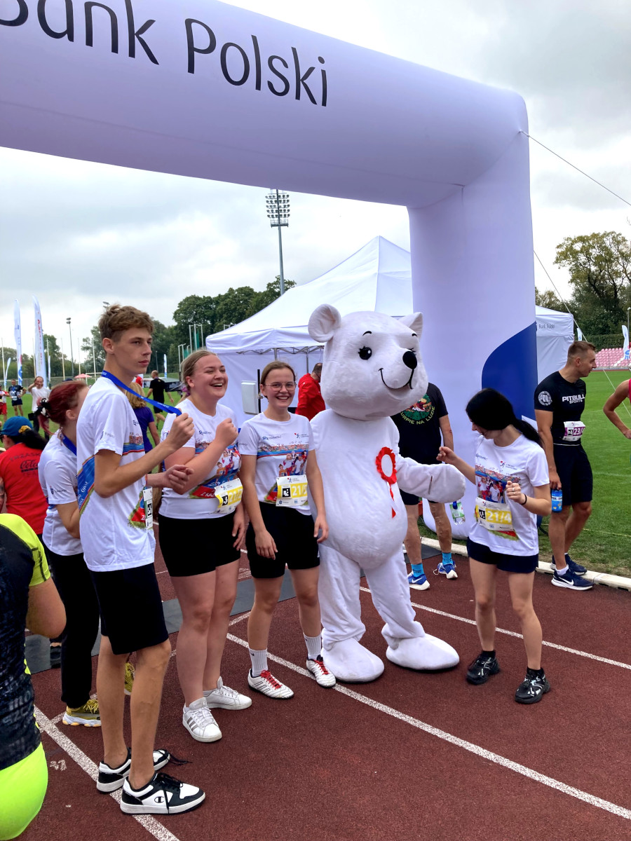 Łomża: 7 bieg charytatywny PKO BP „Pomagamy z każdym krokiem”