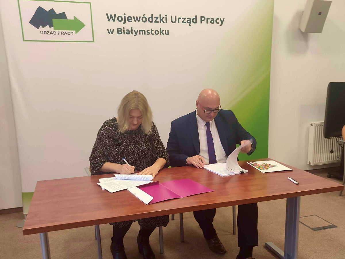 Białystok: Podpisanie porozumienia dotyczącego projektu „WYstartujMY Razem”